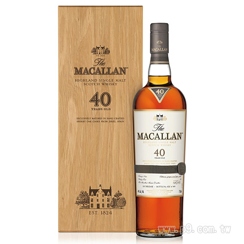 麥卡倫 The Macallan 新品40 年2017 Release Www P9 Com Tw 品酒網 各式威士忌 葡萄酒 紅酒 高粱酒 白蘭地 調酒 您買酒 喝酒的最佳夥伴