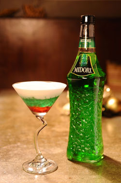 midori圣诞调酒 展露独到品味