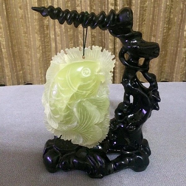 手珠;寿山石白玉冻 手玩件;鱼跃龙门 柚玉;缅甸a货玉镯