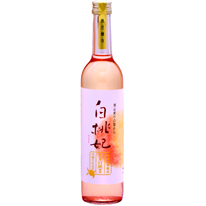 日本 丸本酒造 白桃妃利口酒500ml