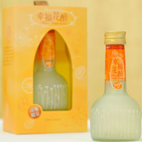 台灣 福祿壽酒廠 幸福花醉甜橙酒 135ml