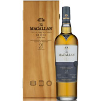 蘇格蘭 麥卡倫 黃金三桶21年 單一純麥威士忌 700ml