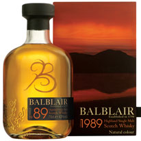 蘇格蘭 巴布萊爾1989年 單一純麥威士忌 700ml