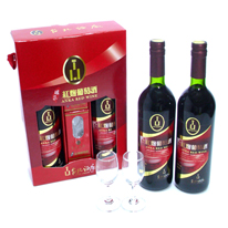 台灣 台北酒廠 雙囍紅麴葡萄酒禮盒 750ml