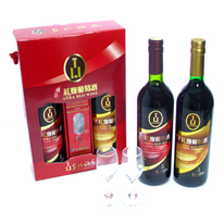 台灣 台北酒廠 金昂紅麴葡萄酒禮盒 750ml