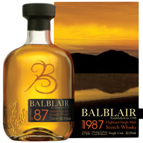 蘇格蘭 巴布萊爾1987年#788 單一桶純麥威士忌 700ml