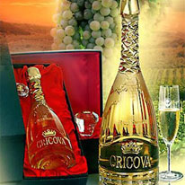 摩爾多瓦 克利克瓦 黃金珍藏白不甜氣泡酒(水晶黃金) 1000ml