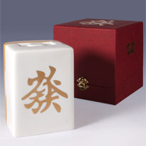 箱付き、袋付き】一同發財台湾高梁酒麻雀牌發