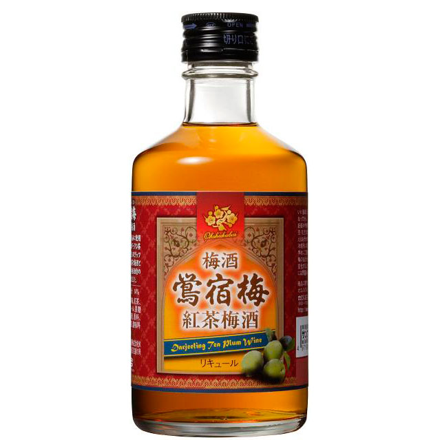 日本 鶯宿梅 紅茶梅酒 300 ml 