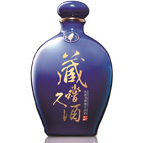 台灣 藏嚐久酒 十年窖藏 藍寶瓶高梁酒 500 ml(已停產)