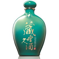 台灣 藏嚐久酒 十年窖藏 綠寶瓶高梁酒 500 ml(已停產)