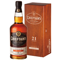 蘇格蘭 老酋長21年 單一純麥威士忌 700ml