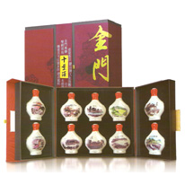 台灣 金門酒廠 2007 十景酒 150ml*10