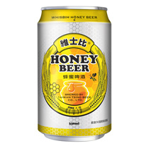 台灣 維士比 蜂蜜啤酒 330 ml