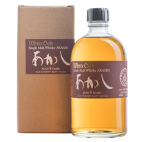 日本 明石 8年 雪莉桶單一純麥威士忌 500 ml