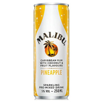英國 馬里布 鳳梨雞尾蘭姆酒 250 ml
