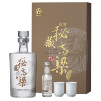 台灣 賀木堂 秘藏高粱酒禮盒 700+50 ml