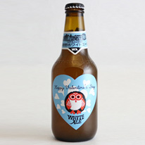 日本 常陸野貓頭鷹 小麥柑橘 情人節限定版白啤酒 330 ml