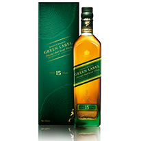 蘇格蘭 約翰走路綠牌15年 純麥威士忌 700ml (2019年前舊包裝)