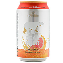 德國 熊啤酒 熊輕蜜啤酒 葡萄柚小麥口味 4入 330ml 