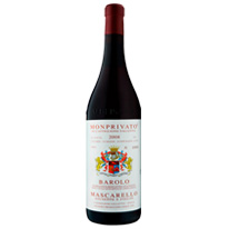 義大利 馬斯卡列羅 2009巴洛羅夢普里瓦多園紅葡萄酒 750ml