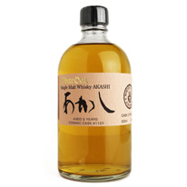 日本 明石 5年干邑桶單桶單一麥芽原酒威士忌 500ml