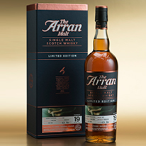 蘇格蘭 愛倫 19年 雪莉桶單桶原酒 美人魚 單一純麥威士忌 700ml