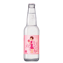 韓國 真露 Toktok 水蜜桃氣泡酒 330ml