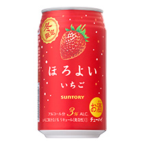 日本 三得利 ほろよい微醉 草莓沙瓦風味 350 ml