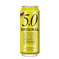 德國 5,0 金色狂歡小麥啤酒  500ml