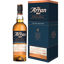 蘇格蘭 愛倫 雪莉桶裝1997/628單一麥芽威士忌 700ml