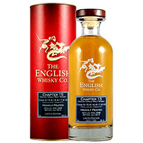 英國 英吉利第十五樂章波本原酒桶裝泥煤單一麥芽威士忌 700ml