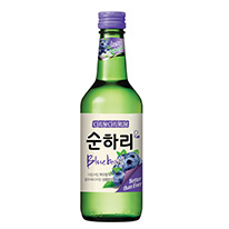韓國 樂天初飲初樂藍莓風味燒酒 360ml