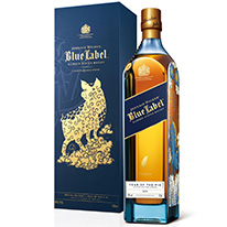 蘇格蘭 約翰走路藍牌《豬年典藏》台灣標誌紀念瓶 調和威士忌 750ml