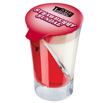 紐西蘭 旋樂一口杯 草莓聖代 25ml