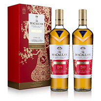 蘇格蘭 麥卡倫 GOLD雙桶 單一純麥威士忌 2019 新春禮盒 700ml
