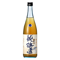 日本 利守 酒一筋 辛口純梅酒 720ml