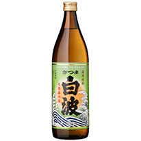 日本 薩摩酒造 黒白波 燒酎 900ml