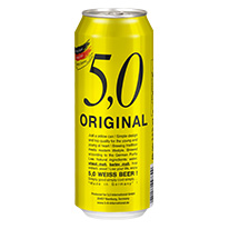 德國 歐廷格5 ,0金色狂歡小麥啤酒 500ml