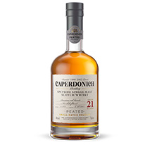蘇格蘭 秘密斯貝塞 Caperdonich 21年 泥煤風味 單一純麥威士忌 700ml (機場免稅商店販售)