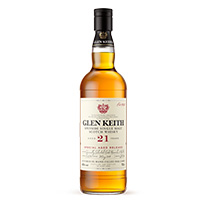 蘇格蘭 秘密斯貝塞 Glen Keith 21年 單一純麥威士忌 700ml (機場免稅商店販售)