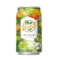 Sour3沙瓦 芭樂柳橙風味 350ml