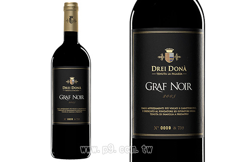 義大利 格拉夫•諾爾紅葡萄酒 2005 750ml