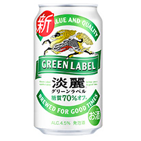 日本 麒麟淡麗GREEN LABEL啤酒 350ml