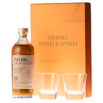 蘇格蘭 愛倫10年單一麥芽蘇格蘭威士忌威士忌禮盒 700ml