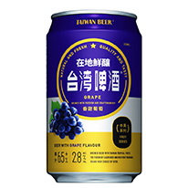 台灣 台灣啤酒 水果系列(香甜葡萄) 330ml
