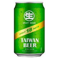 台灣 台灣啤酒 18天生啤酒 330ml