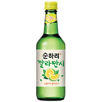 韓國 樂天 初飲初樂 卡曼橘風味燒酒 360ml