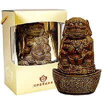 台灣  金門皇家 58°招財進寶風獅爺 500ml