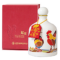 台灣  金門皇家丁酉雞紀念酒 起家 500ml